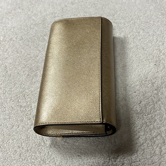 MICHAEL MICHAEL KORS Mona East West Large Leather Clutch - Picture 8 of 11